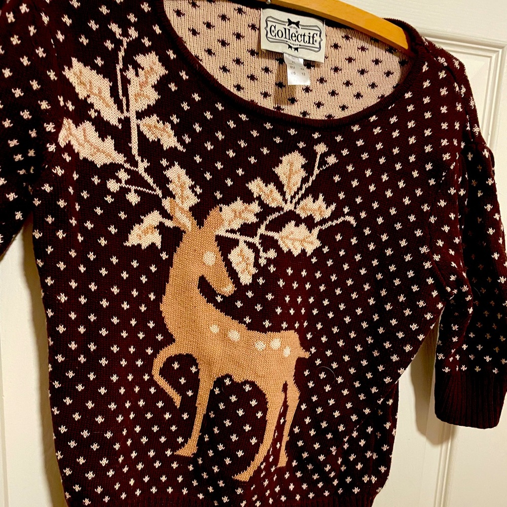 Collectif Reindeer jumper